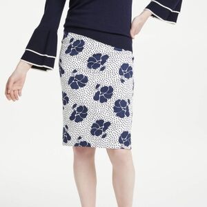 Boden Martha Floral Polka Dot Print Short Skirt A-line On Knee Women Size 4R